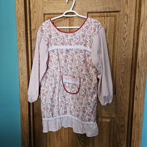 Floral smock or apron